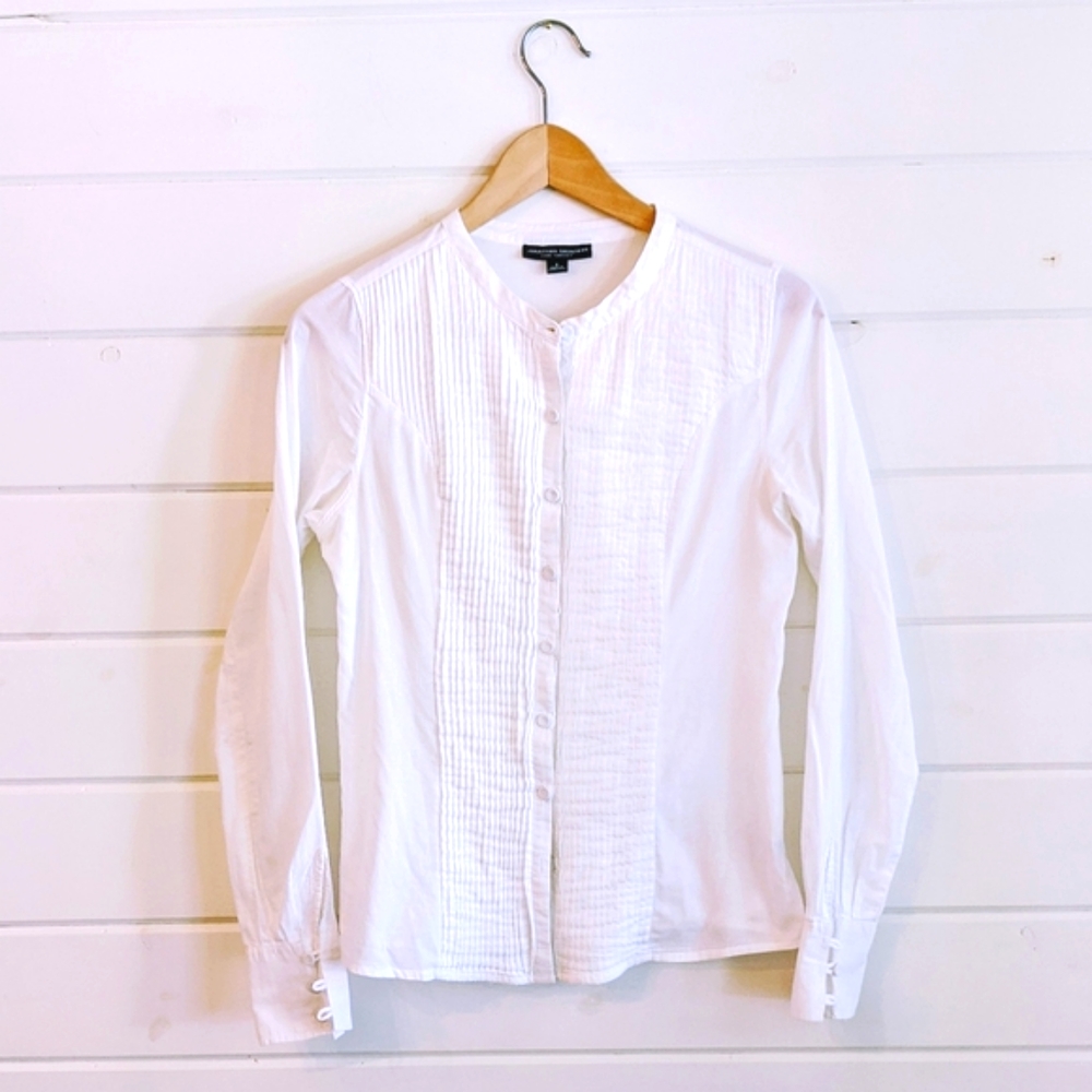 Classic Long Sleeve White Button Down